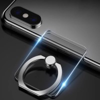 Kdyxvhy Elegant Mobile Phone Ring Holder - 360° Rotating Grip for Secure Handling and Stand Function